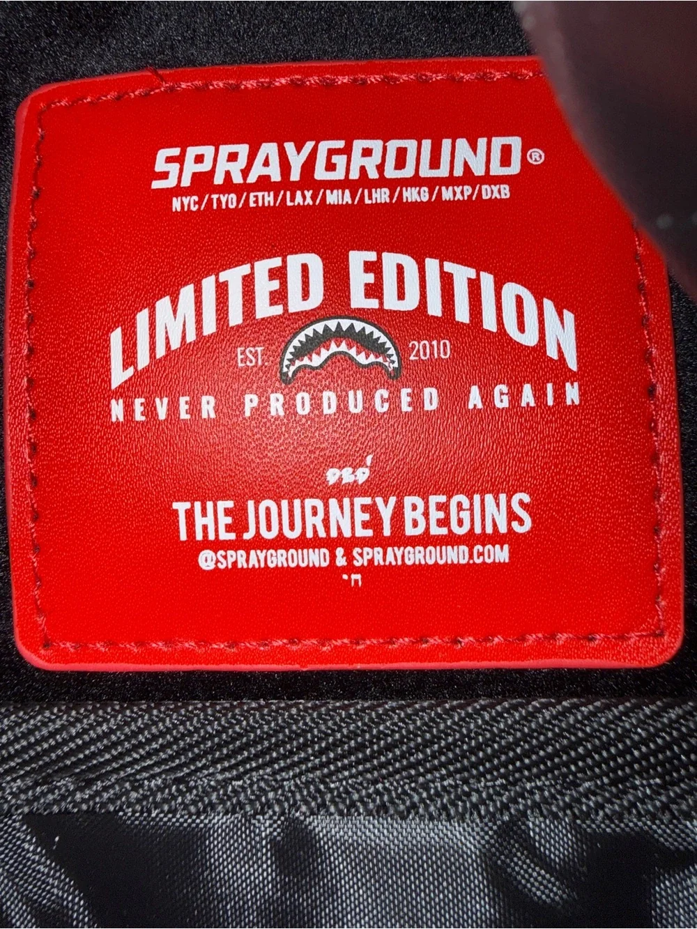 Sprayground X Peleton 2019 Limited Edition Pride Backpack Brand New with Tags!